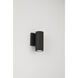 Plaza 60 LED 6.3 inch Black Outdoor Wall Mount